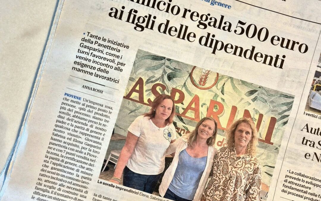 Il nostro impegno concreto per la parità di genere e il benessere sul lavoro