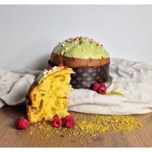 PANETTONE PISTACCHIO LAMPONE